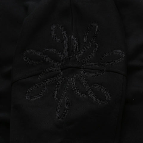 ALL BLACK SOSO LOGO HOODIE