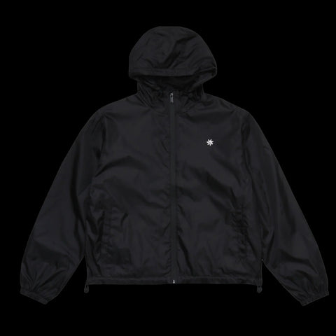 Black Logo Windbreaker